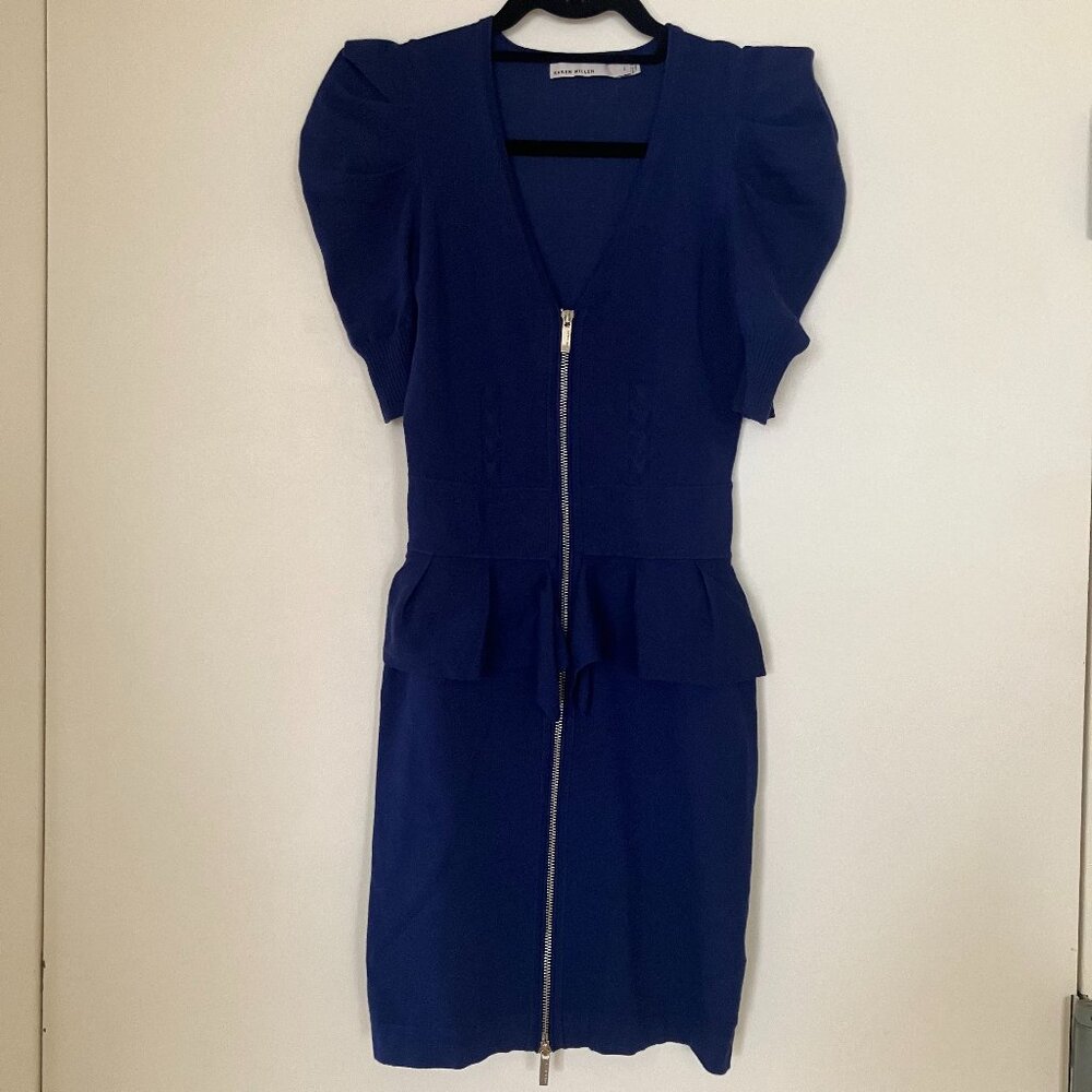 Designer Karen Millen Mini Knit Dress 1